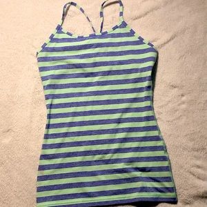 Ivivva by lululemon size:14 color:green and blue